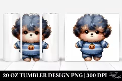 Cute Baby Bichpoo, Sublimation Clipart Product Image 1