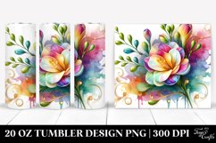 Freesia White Splash | 20 Oz Tumbler Product Image 1