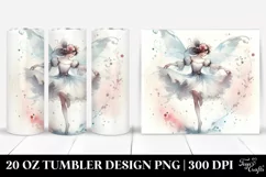 Retro Dancing Fairy | 20 oz Tumbler Product Image 1