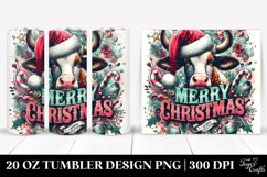 Christmas PNG 20 Oz Tumbler Design Product Image 1
