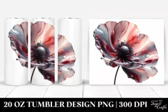 Shiny Poppy Tumbler | 20 Oz Product Image 1