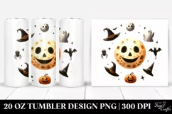 a Simple Funny Full Moon Clipart 20 Oz Tumbler Product Image 1
