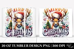 Christmas PNG 20 Oz Tumbler Design Product Image 1