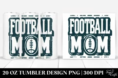 Graffiti Style Football Mom | 20 oz Tumbler Product Image 1