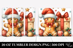 Christmas PNG 20 Oz Tumbler Design Product Image 1