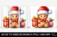 Christmas PNG 20 Oz Tumbler Design Product Image 1