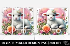 Spring 20 Oz Tumbler Png Product Image 1