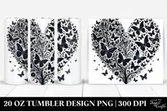 Love 20 Oz Tumbler Png Product Image 1