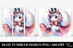 Magician Baby Unicorn Tumbler Design Product Image 1