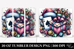 Christmas PNG 20 Oz Tumbler Design Product Image 1