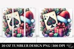 Christmas PNG 20 Oz Tumbler Design Product Image 1