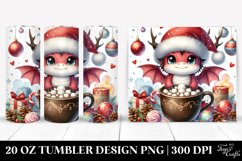 Christmas PNG 20 Oz Tumbler Design Product Image 1