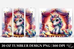 Stage Baby Unicorn Tumbler Design Product Image 1