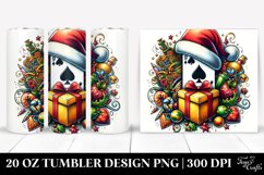 Christmas PNG 20 Oz Tumbler Design Product Image 1
