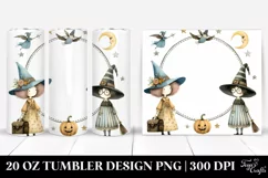 Vintage Quirky Witch | 20 oz Tumbler Product Image 1