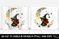 Vintage Quirky Witch | 20 oz Tumbler Product Image 1