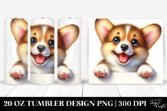 Cute Small Baby Pembroke Welsh Corgi | 20 Oz Tumbler Product Image 1