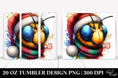 Christmas PNG 20 Oz Tumbler Design Product Image 1