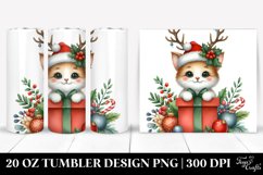 Christmas PNG 20 Oz Tumbler Design Product Image 1