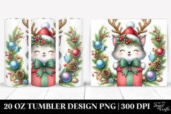 Christmas PNG 20 Oz Tumbler Design Product Image 1