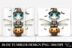 Funny Dragonfly Halloween Suit | 20 Oz Tumbler Product Image 1