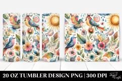 Colorful Whimsical Design | 20 oz Tumbler Product Image 1
