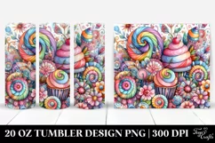 Colorful Whimsical Design | 20 oz Tumbler Product Image 1