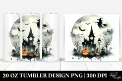 Witching Hour Halloween Vintage | 20 oz Tumbler Product Image 1