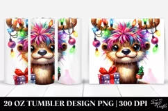 Expressive Baby Otter Winter PNG Product Image 1