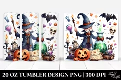 Funny Halloween Clipart with Pumpkin, Transparet PNG Product Image 1
