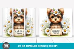 Watercolor Baby Yorkshire Terrier Tumbler Product Image 1