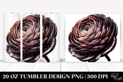 Detailed Shiny Ranunculus | 20 Oz Tumbler Product Image 1
