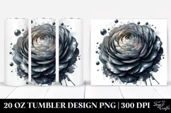 Detailed Shiny Ranunculus | 20 Oz Tumbler Product Image 1