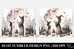 Vintage Witch,Gothic Style | 20 oz Tumbler Product Image 1