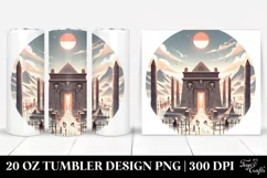 MUMMY'S TOMB,Digital Art | 20 oz Tumbler Product Image 1