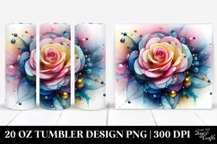 Pastel Rose Tumbler | 20 oz Tumbler Product Image 1
