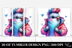 Model Baby Dove Tumbler Design Product Image 1