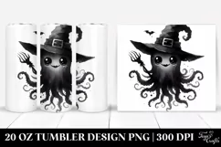 Gothic Funny Witch,Vivid Design | 20 oz Tumbler Product Image 1