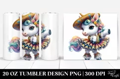 Outfit Baby Unicorn Tumbler Design Product Image 1