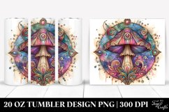 Detailed Pastel Wooden Small Stained | 20 oz Tumbler Product Image 1