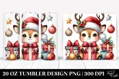 Christmas PNG 20 Oz Tumbler Design Product Image 1