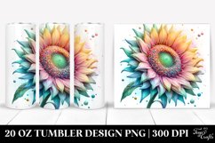 Detailed Vibrant Sunflower | 20 oz Tumbler Product Image 1