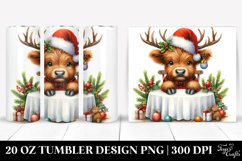Christmas PNG 20 Oz Tumbler Design Product Image 1