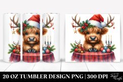 Christmas PNG 20 Oz Tumbler Design Product Image 1