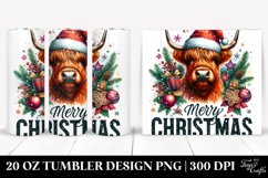Christmas PNG 20 Oz Tumbler Design Product Image 1