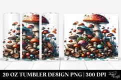 Detailed Glossy Mushroom | 20 oz Tumbler Product Image 1