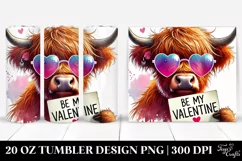 Valentines 20 Oz Tumbler Png Product Image 1
