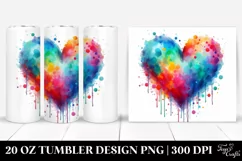 Love 20 Oz Tumbler Png Product Image 1