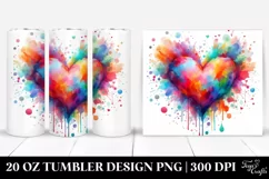Love 20 Oz Tumbler Png Product Image 1