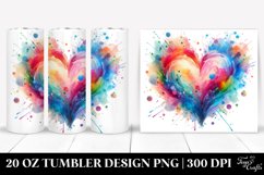 Love 20 Oz Tumbler Png Product Image 1